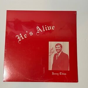 Jerry Titus on Dove He’s Alive Record New In packaging LP Vinyl